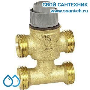 10093 Honeywell, VSOF-420-2.5 Клапан трехходовой с байпасом регулирующий резьбовой, PN16, DN20, Kvs 2.5, 2.5мм, 2…120 °C