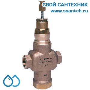 10111 Honeywell, V5011S1021 Клапан двухходовой (проходной) муфтовый, PN16, DN15, Kvs 1,6, 170 °C