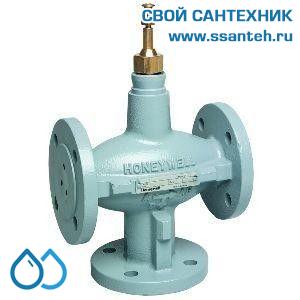 10230 Honeywell, V5329C1042 Клапан трехходовой линейный смесительный фланцевый, PN6, DN32, Kvs 16.0, 20мм, 2…170 °C