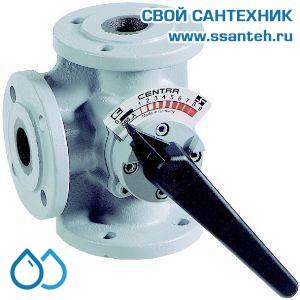10287 Honeywell DR32GFLA Клапан трехходовой поворотный фланцевый, PN6, DN32, Kvs 16, 2…130 °C