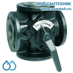 10316 Honeywell ZR150FA Клапан четырехходовой поворотный фланцевый, PN6, DN150, Kvs 400, 2…130 °C