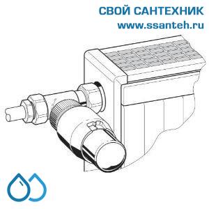 10447 Honeywell T4021 Термоголовка M30 x 1.5, 11,5 мм, белый/хром