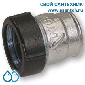 12409 Обжимное соединение чугунное, ВР 1 1/2