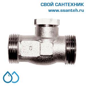 14881 HERZ, 1373701 Вентиль запорный RL-1 проходной 1/2" НР-НР
