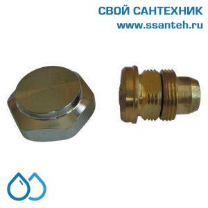 15837 HERZ, 1630200 Букса запорная для узлов подключения HERZ-3000 3/8"-3/4"