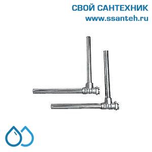15868 HERZ 1633200 Комплект отводов медных с запорными вентилями, DN 15 мм, 150 х 150 мм