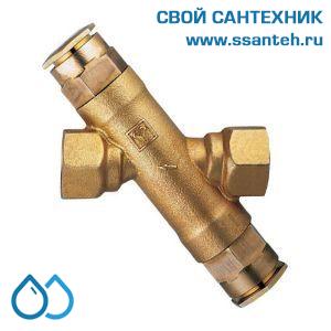16659 HERZ 2401102 Ограничитель температуры воды 3/4" с промывкой, t=52/70