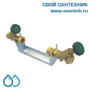 16720 HERZ, 2412666 Комплект для подключения счетчиков воды, 2"