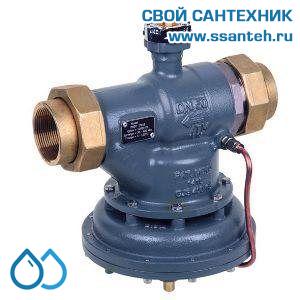 17924 Honeywell, V5004TY10651800 Регулятор расхода клапан Kombi-QM муфтовый, DN65, PN16, 120C, 35-400кПа, 5,4-18,0 м3/ч