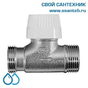 17976 Honeywell V2060DUB15 Клапан термостатический радиаторный прямой, 1/2", Kvs 1.6, Ру 10, 130 С, dPmax=1бар, НР-НР