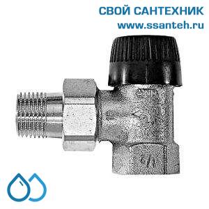 17985 Honeywell V2000EBB20 Клапан термостатический радиаторный угловой, 3/4", Kvs 0.62, Ру 10, 130 С