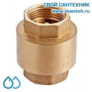 19306 Клапан обратный с латунным сердечником, PN 16, 1 1/2"