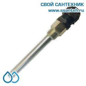 23365 Termicus WS100 Гильза для погружного датчика, нержавеющая сталь, 1/2", 8 мм, L100 мм