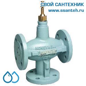 23466 Honeywell, XF100A140 Клапан трехходовой линейный смесительный фланцевый, PN6, DN100, Kvs 140.0, 38мм, 2…120 °C