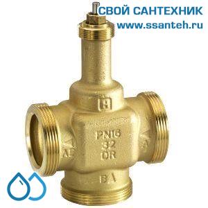23469 Honeywell, VXE25B10MFS Клапан трехходовой регулирующий резьбовой, PN16, DN25, Kvs 10, 6.5мм, 2…120 °