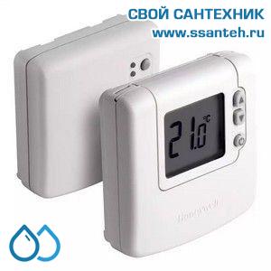 07030 Honeywell DT92A1004 Комнатный беспроводной электронный термостат, 5-35С, SPDT, 230В, 8(3)А, размытая логика