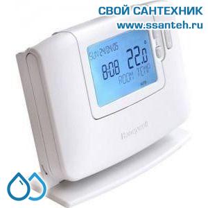 07035 Honeywell CMT927A1049 Комнатный беспроводной хронотермостат, 5-35С, SPDT, 230В, 10(3)А, эко режим, 7 дней по 6 команд, размытая логика