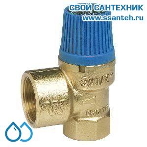 08446 WATTS Клапан предохранительный SVW, 1/2", 6 бар