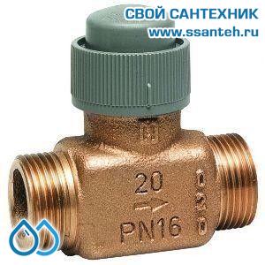 09982 Honeywell, V5832A1012 Клапан двухходовой (проходной) регулирующий резьбовой, PN16, DN15, Kvs 0.25, 6.5мм, 2…120 °C